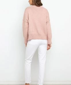 PUP8 Marny Knit Sweater - Pink Clothing