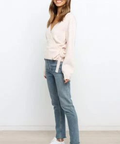 PUP50 Martha Knit Sweater - Pale Pink Clothing