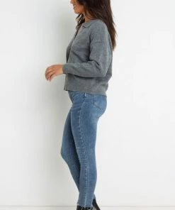 PUP20 Maxine Knit Sweater - Grey