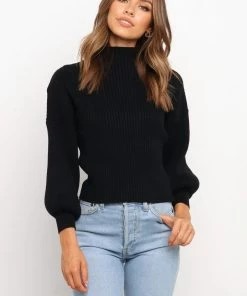 PUP15 Clothing McKenna Knit Sweater - Black