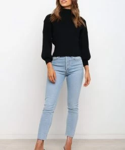 PUP15 Clothing McKenna Knit Sweater - Black