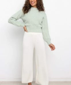 PUP51 Clothing Meena Knit Sweater - Mint