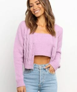 PUP3 Meka Knit Sweater - Lilac