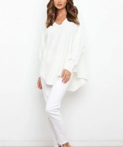 PUP49 For The Bride Murphy Knit Sweater - White