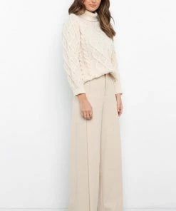 PUP4 For The Bride Nena Knit Sweater - Cream