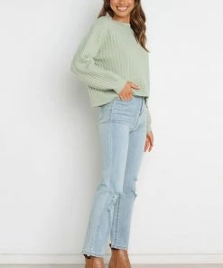 PUP4 Clothing Overdrive Knit Sweater - Mint