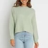 PUP4 Clothing Overdrive Knit Sweater - Mint