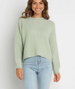 PUP4 Clothing Overdrive Knit Sweater - Mint