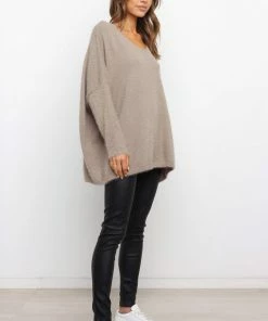 PUP49 Clothing Pearl Knit Sweater - Olive