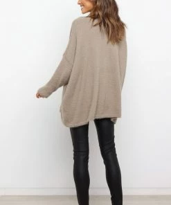 PUP49 Clothing Pearl Knit Sweater - Olive