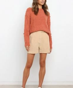 PUP4 Pipsa Knit Sweater - Rust