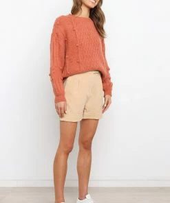PUP4 Pipsa Knit Sweater - Rust