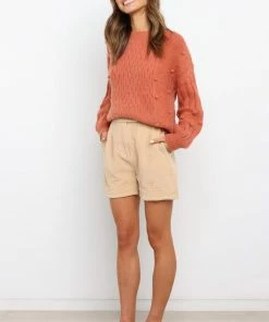 PUP4 Pipsa Knit Sweater - Rust