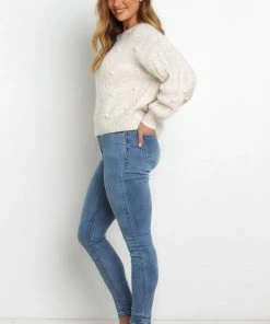 PUP4 Pipsa Knit Sweater - White