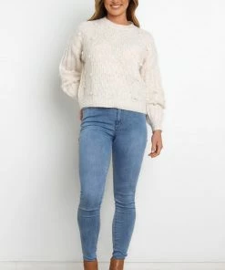 PUP4 Pipsa Knit Sweater - White