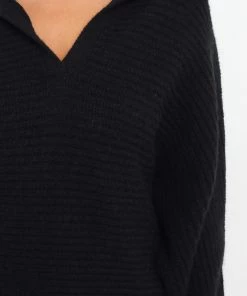 PUP3 Clothing Sabian Knit Sweater - Black