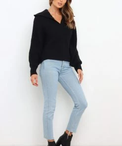 PUP3 Clothing Sabian Knit Sweater - Black