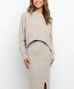 PUP42 Sermoneta Knit Sweater - Beige