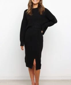 PUP42 Sermoneta Knit Sweater - Black