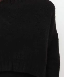 PUP42 Sermoneta Knit Sweater - Black