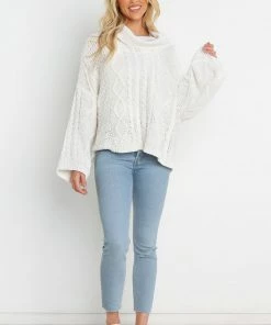 PUP49 Sharpy Knit Sweater - White For The Bride