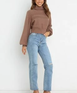 PUP4 Sonia Knit Sweater - Mocha