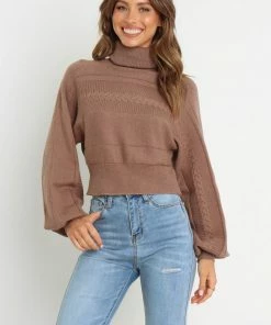 PUP4 Sonia Knit Sweater - Mocha