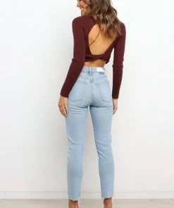 PUP4 Susie Top - Chocolate Brown Clothing