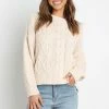 PUP4 Tahlia Knit Sweater - Cream For The Bride