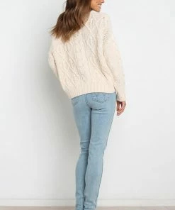 PUP4 Tahlia Knit Sweater - Cream For The Bride