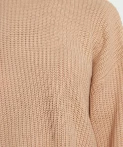 PUP58 Taneisha Knit Sweater - Camel Clothing