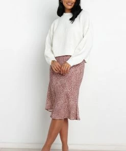 PUP58 Taneisha Knit Sweater - White