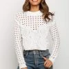 PUP27 Temaire Knit Sweater - White For The Bride