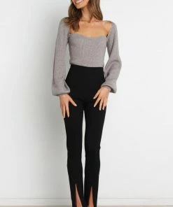 PUP4 Toledo Knit Sweater - Grey Clothing