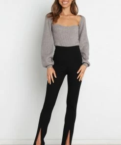 PUP4 Toledo Knit Sweater - Grey Clothing