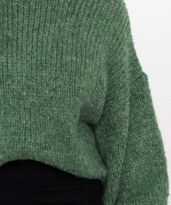 PUP14 Tori Knit Sweater - Green Clothing