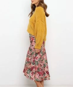 PUP14 Tori Knit Sweater - Mustard