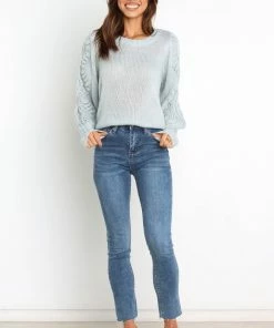 PUP52 Vardon Knit Sweater - Grey Clothing