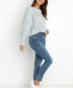 PUP52 Vardon Knit Sweater - Grey Clothing