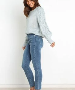 PUP52 Vardon Knit Sweater - Grey Clothing