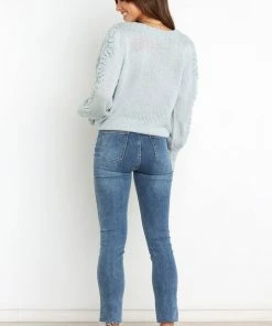 PUP52 Vardon Knit Sweater - Grey Clothing