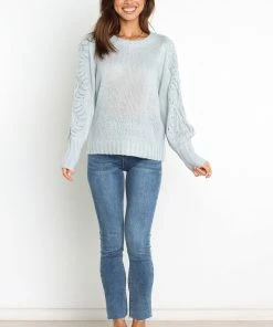 PUP52 Vardon Knit Sweater - Grey Clothing