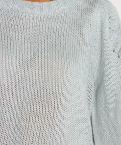 PUP52 Vardon Knit Sweater - Grey Clothing