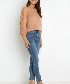 PUP52 Vardon Knit Sweater - Tan