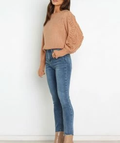 PUP52 Vardon Knit Sweater - Tan