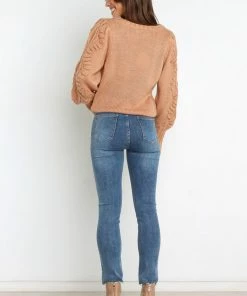 PUP52 Vardon Knit Sweater - Tan