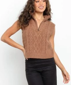 PUP52 Vergie Vest - Mocha