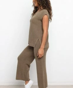 PUP52 Vivia Knit Sweater - Olive