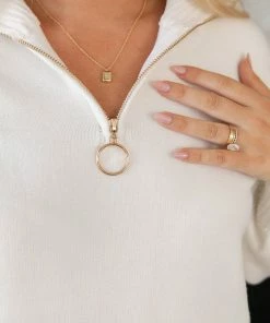 PUP4 Whistler Knit Sweater - White For The Bride