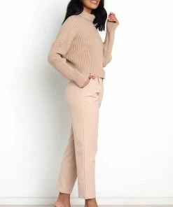 PUP58 Clothing Whitaker Knit Sweater - Beige